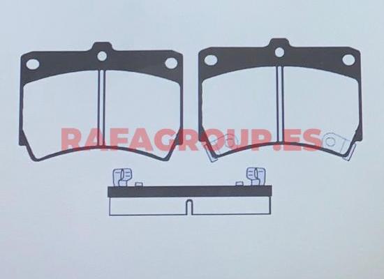 RG6335/1 - Pastillas de freno